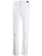 Versace Jeans Slim Fit Trousers - White