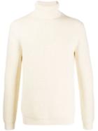 Theory Roll Neck Jumper - Neutrals