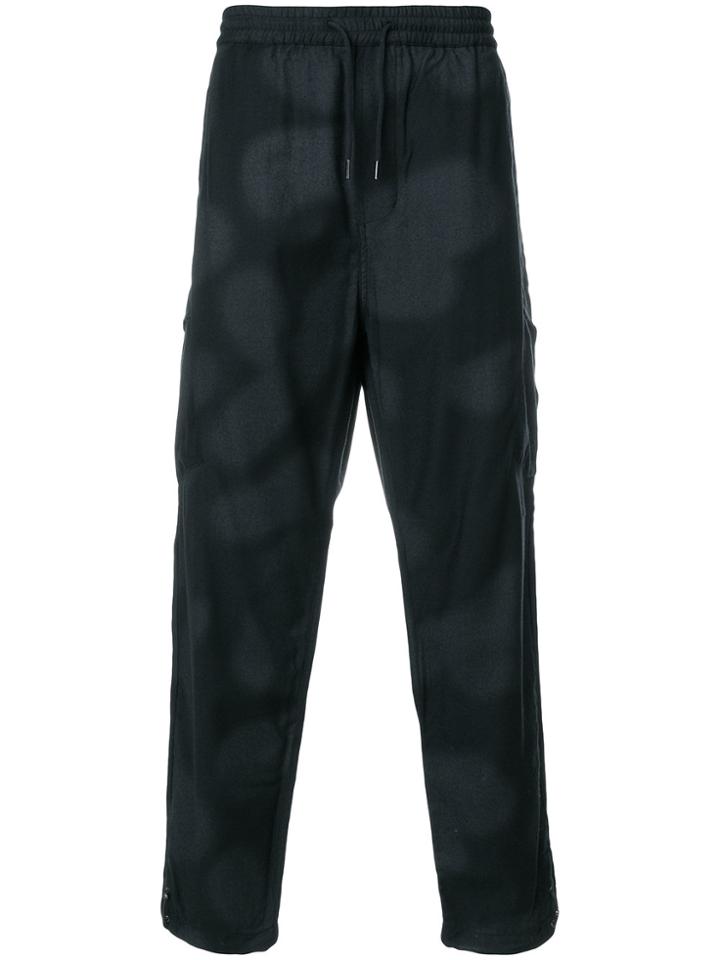 Maharishi Faded Effect Track Pants - Black