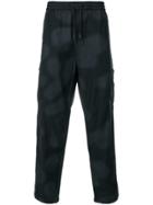 Maharishi Faded Effect Track Pants - Black