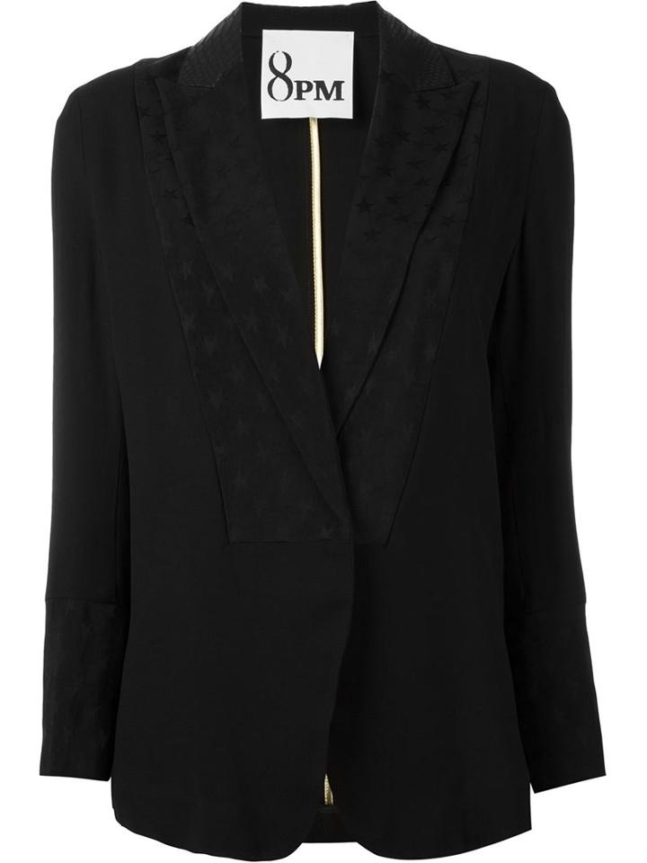 8pm Star Jacquard Blazer