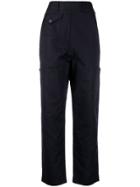 Katharine Hamnett London Denise High-waisted Trousers - Blue