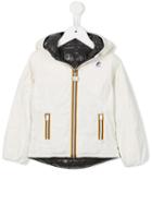 K Way Kids 'jacques' Reversible Padded Jacket, Girl's, Size: 12 Yrs