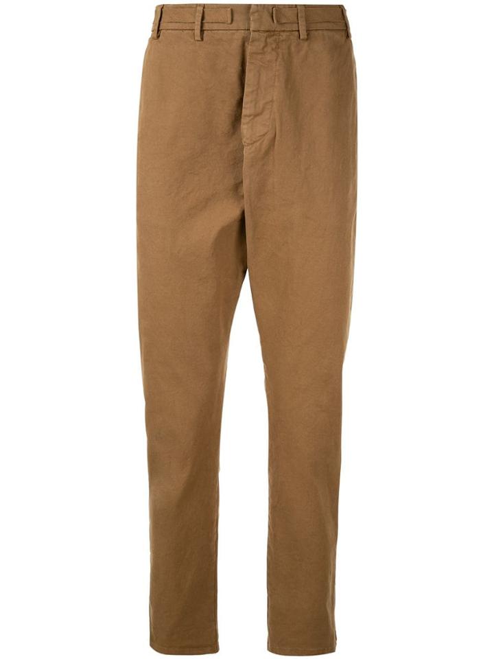 Nº21 Straight Chinos - Brown