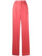 Forte Forte High-waisted Trousers - Pink