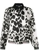 Cavalli Class Leopard Print Shirt - White