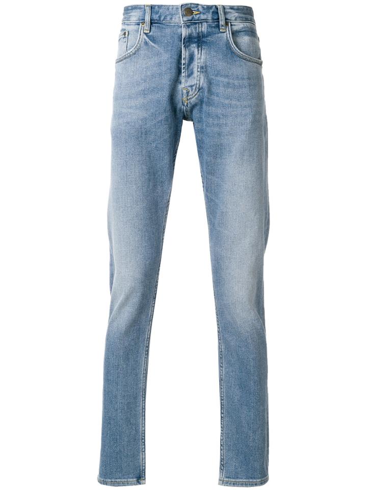Deus Ex Machina Faded Slim Fit Jeans - Blue