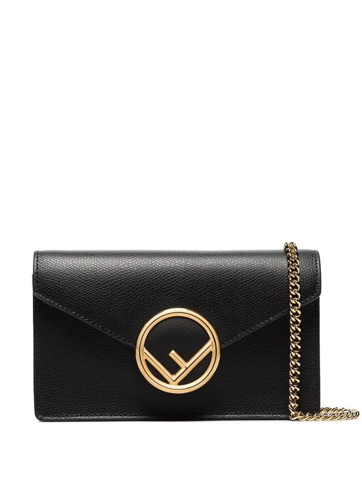 Fendi F Logo Belt Bag - Black