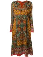 Etro Nouveau Western Print Dress - Yellow