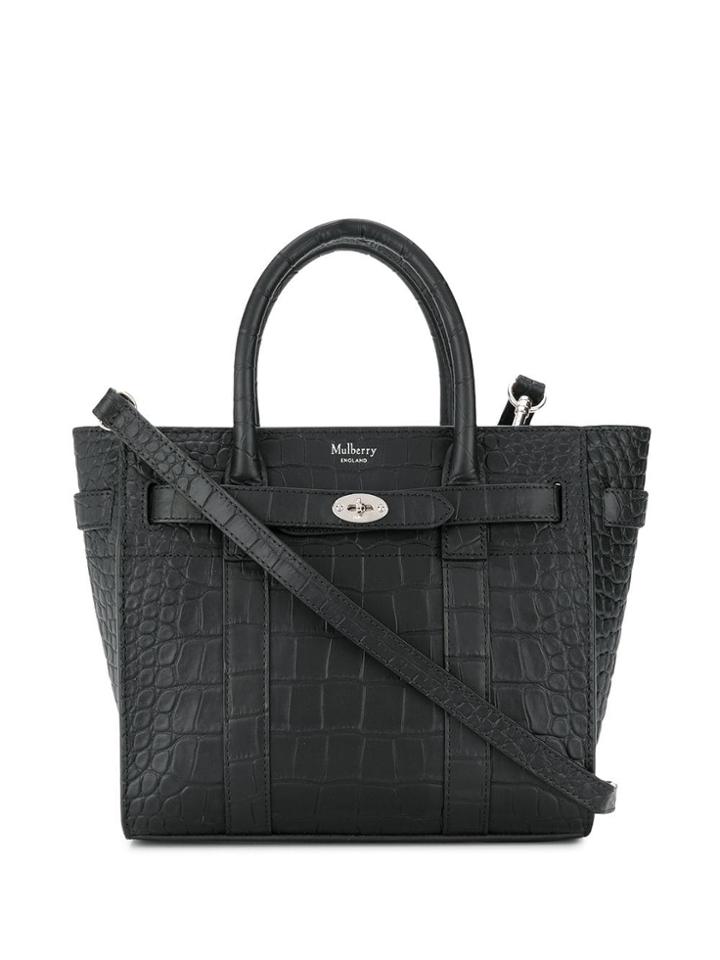 Mulberry Mini Bayswater Tote Bag - Black
