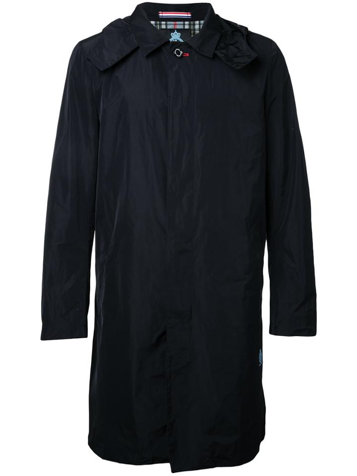 Guild Prime Long Trench Coat - Blue