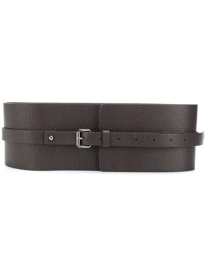 Lorena Antoniazzi Buckle Waist Belt - Brown