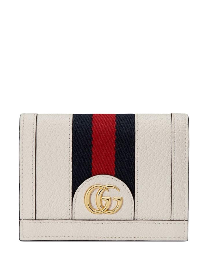Gucci Ophidia Card Case - White