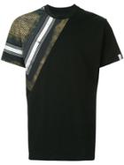 Yoshiokubo Shibori Bandana Print T-shirt - Black