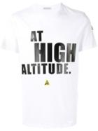 Moncler At High Altitude Print T-shirt - White