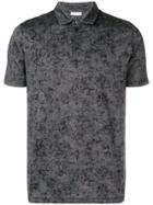 Etro Paisley Print Polo Shirt - Grey
