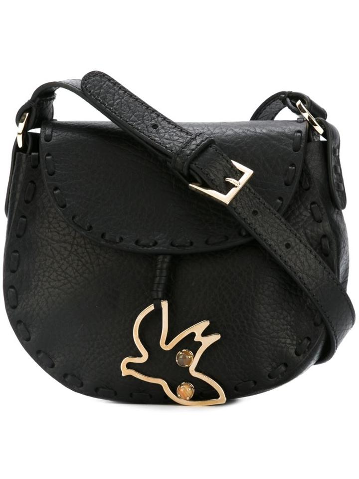 Red Valentino Bird Charm Crossbody Bag