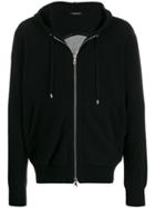 Balmain Zip-up Hoodie - Black