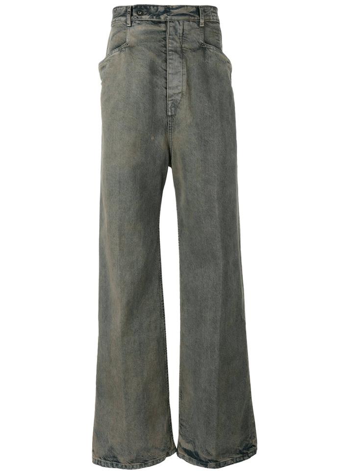Rick Owens Drkshdw 'mastodon Hustler' Jeans, Men's, Size: 30, Blue, Cotton