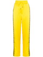 Off-white Industrial Logo Striped Track Pants - Yellow & Orange