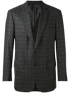 Brioni - Check Blazer - Men - Cupro/wool - 48, Grey, Cupro/wool