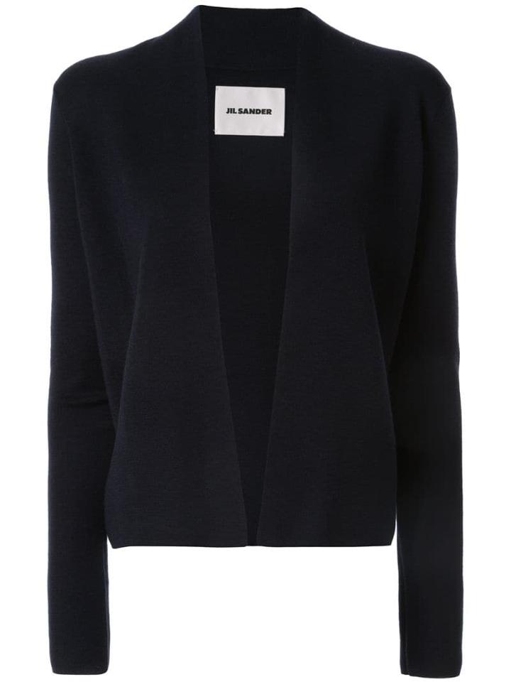 Jil Sander Open Cardigan - Blue