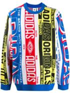 Adidas Real Scarf Crewneck Sweatshirt - Blue
