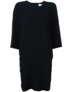 Gianluca Capannolo Mid-length Shift Dress, Women's, Size: 42, Black, Acetate/viscose/nylon