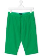 Aston Martin Kids - Classic Bermudas - Kids - Cotton - 16 Yrs, Green