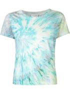 Saint Laurent Tie Dye T-shirt, Women's, Size: Xs, White, Cotton