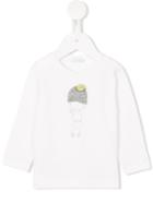 Il Gufo Girl Patch T-shirt, Size: 18 Mth, White