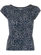 Chanel Vintage Short Sleeve Top - Blue