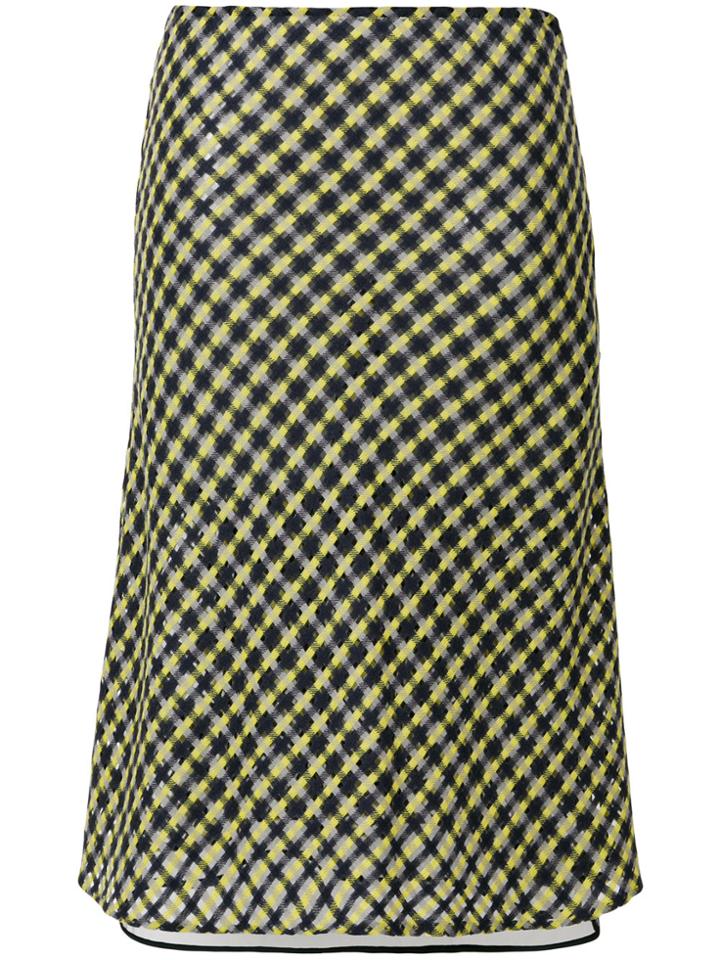 Versace Flared Midi Skirt - Multicolour