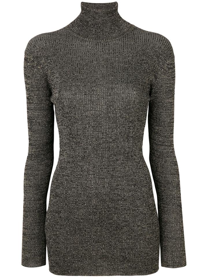 Prada Roll Neck Jumper - Black