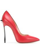 Casadei Blade Bow-embellished Pumps - Red