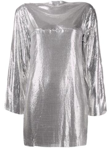 Poster Girl The Amelie Chainmail Dress - Metallic
