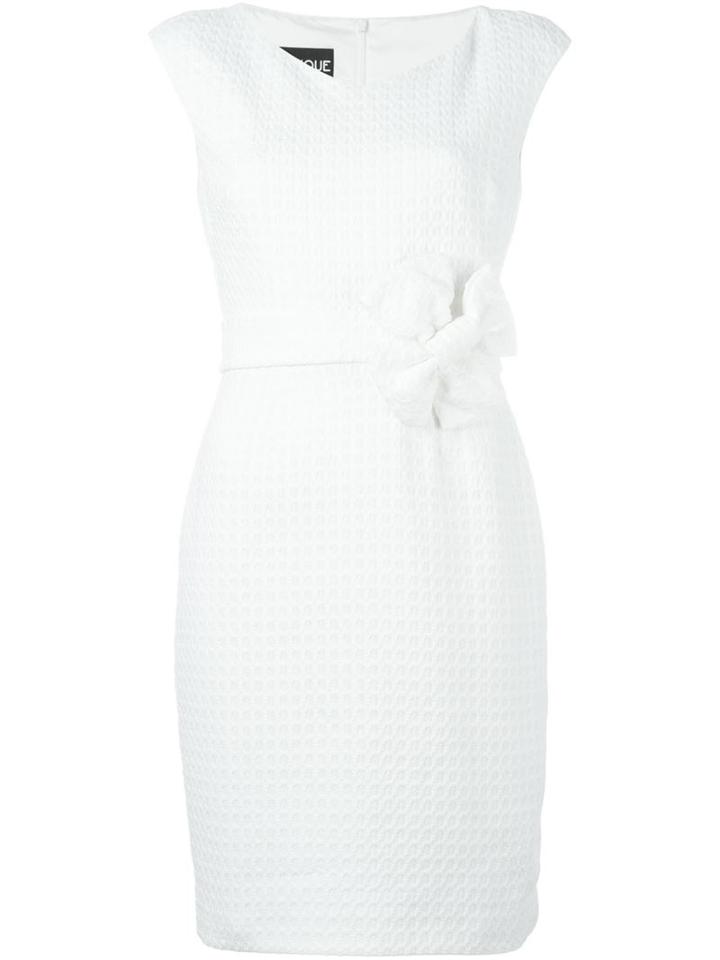 Boutique Moschino Bow Detail Quilted Dress