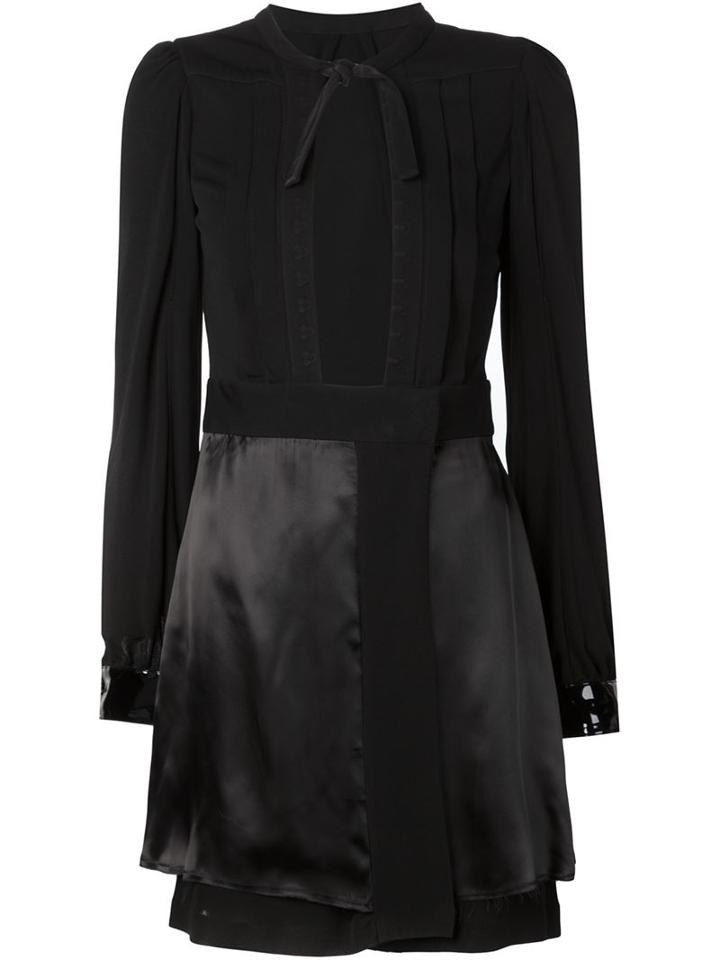 Maison Margiela Open Front Paneled Dress