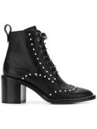 Jimmy Choo Hanah 65 Pearl Embellished Boots - Black