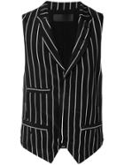 Haider Ackermann Pinstripe Waistcoat - Black