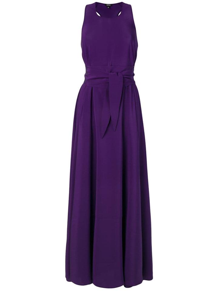 Aspesi Empire Line Dress - Purple