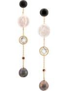 Lizzie Fortunato Jewels Bon Vivant Drop Earrings - Black