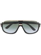 Tom Ford Eyewear Elliott Square Sunglasses - Black