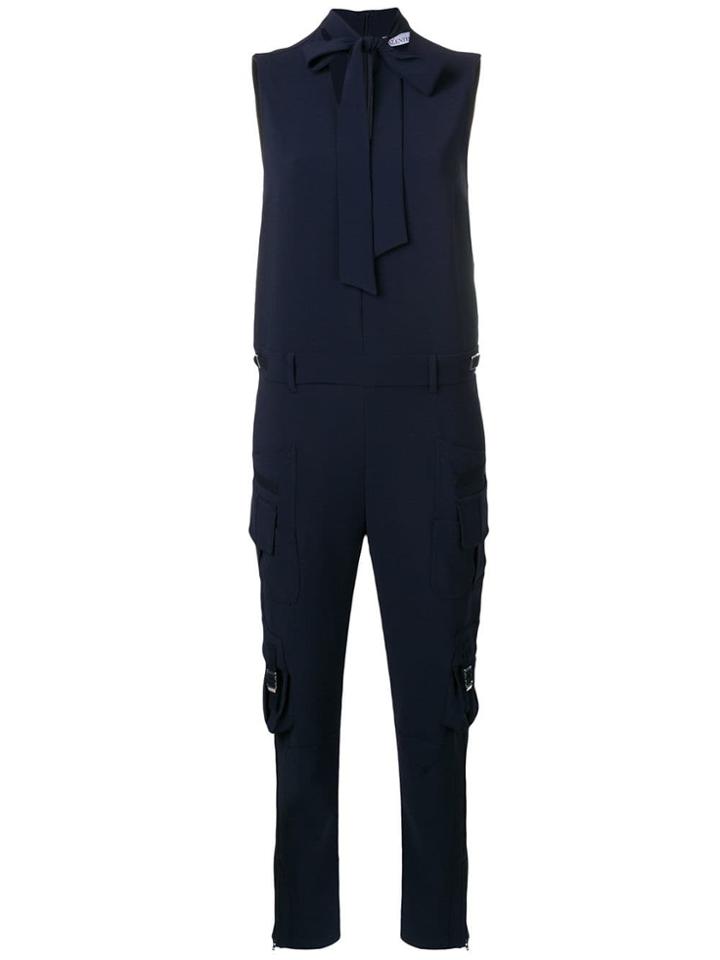 Red Valentino Techno Fluid Jumpsuit - Blue