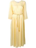 Forte Forte Long Ruched Tunic Dress - Yellow