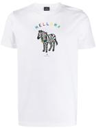 Ps Paul Smith Helloha T-shirt - White