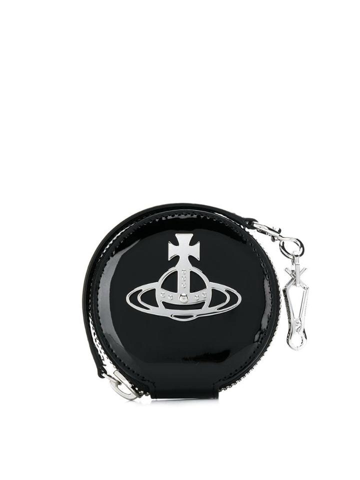 Vivienne Westwood Patent Coin Purse - Black