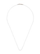 Marc Alary Rolo Chain Necklace, Adult Unisex, Metallic