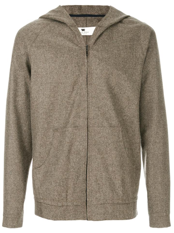 Weber + Weber Zipped Hooded Jacket - Nude & Neutrals