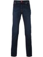 Jacob Cohen Slim-fit Jeans, Men's, Size: 35/34, Blue, Cotton/spandex/elastane